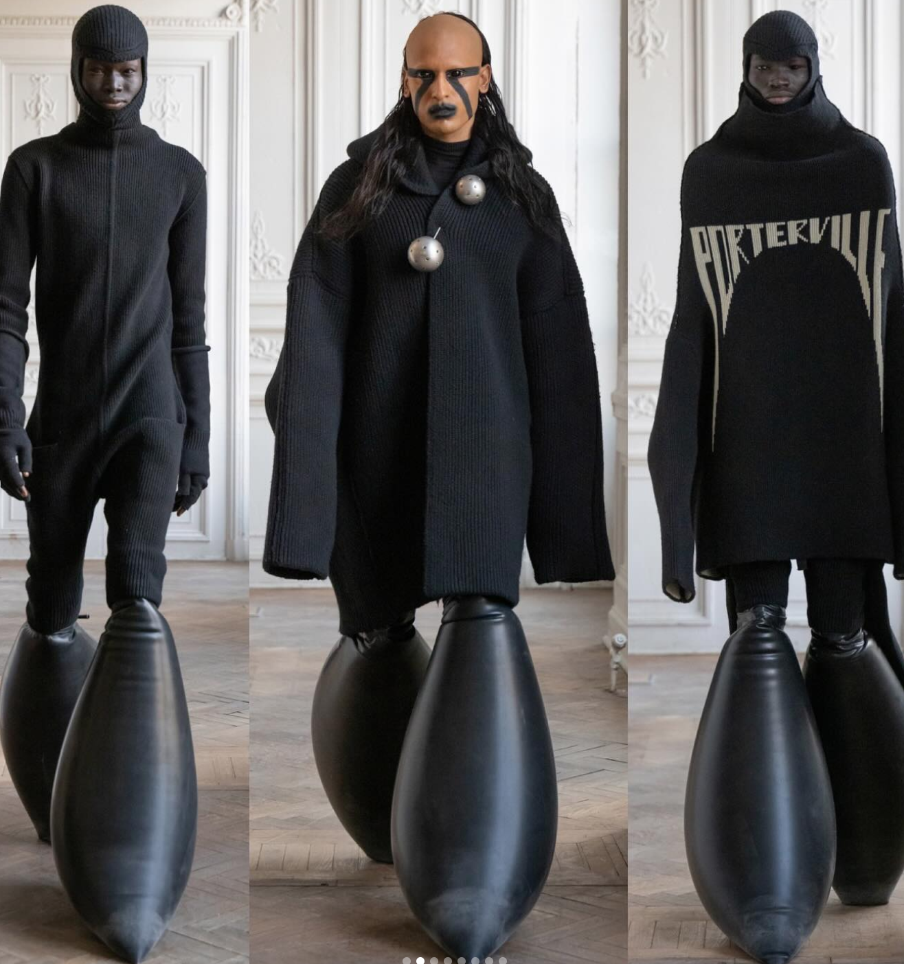 Rick Owens Challenges Beauty Standards in his 2024 Fall Collection